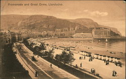 Promenade and Great Orme, Llandudno Postcard