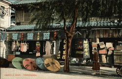 Umbrella Shop Postcard