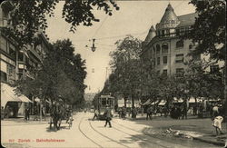 Bahnhofstraase Postcard