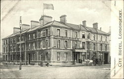 City Hotel Londonderry, Northern Ireland Postcard Postcard