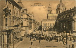 Via Vittorio Emanuele Postcard