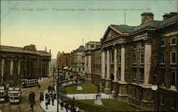 Trinity College - College Green Postcard