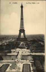 The Eiffel Tower Postcard