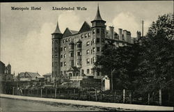 Metropole Hotel Llandrindod Wells, Wales Postcard Postcard