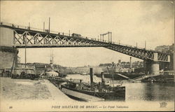 Port Militare de Brest - Le Pont National France Postcard Postcard