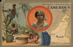 French Colonies Postcard