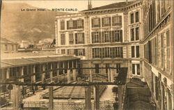 Le Grand Hotel Monte Carlo, Monaco Postcard Postcard