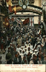 Visit Of The Kaiser To Tangiers, March 31, 1905 Postcard