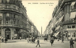 La Rue de la Paix Postcard