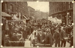 Wentworth Street, Petticoat Lane Postcard