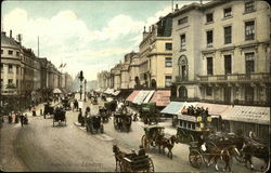 Regent Street London, England Postcard Postcard