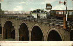 Das Geleisdreieck der Hochbahn Postcard