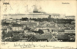 Hradschin and Prague Castle Postcard