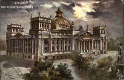 Reichstag Building Postcard