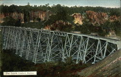 The Goteik Viaduct Burma South Pacific Postcard Postcard