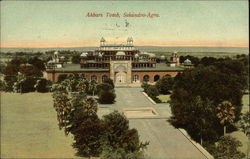 Akbar's Tomb, Sekundra-Agra Sikandra, UTTAR PRADESH India Postcard Postcard