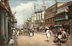 Chitpore Road, Calcutta Postcard