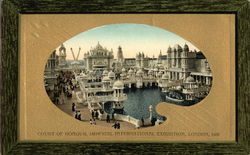 Court of Honour, Imperial International Exhibition, London 1909 Postcard