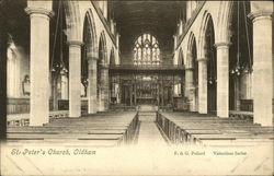 St. Peter's Church, Oldham Postcard