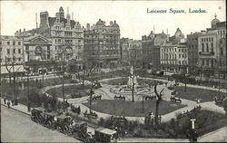 Leicester Square London, England Postcard Postcard