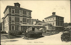 Hôpital Pasteur Paris, France Postcard Postcard