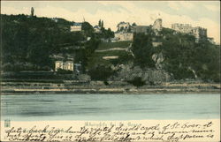 Burg Rheinfels Sankt Goar, Germany Postcard Postcard