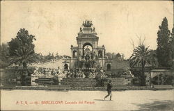 Cascada del Parque Postcard