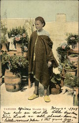 Tangier. A Moorish boy Postcard Postcard