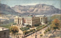 Houses of Parliament and Government Avenue Cape Town, South Africa Postcard Postcard