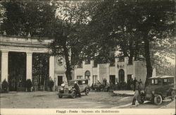 Fiuggi - Fonte - Ingresso allo Stabilimento Postcard