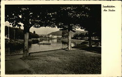 Saarbrücken. Am Staden Aaarbrücken, SAARLAND Germany Postcard Postcard