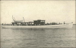 Captain Johnson, Fishing Boat Postcard