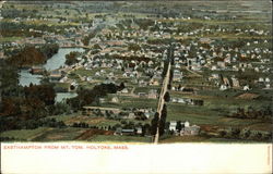 Easthampton from Mount Tom Postcard