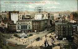 Bird's Eye View of Campus Martius Postcard