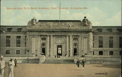 Bancroft Hall, US Naval Academy (Rear Entrance) Annapolis, MD Postcard Postcard