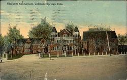 Glockner Sanitarium Colorado Springs, CO Postcard Postcard