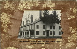 Old Middlesex Tavern, Built in 1800, at Old Middlesex Village Lowell, MA Postcard Postcard