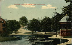 Goldfish Pond at Lafayette Park Postcard