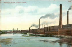 Mills on River Postcard