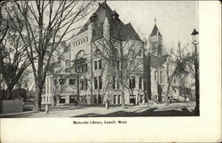 Memorial Library Postcard