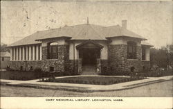 Cary Memorial Library Postcard