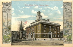 Post Office, North Adams, Mass Massachusetts Postcard Postcard