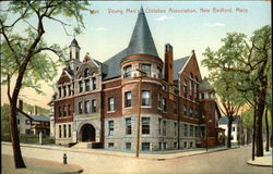 Young Men's Christian Association New Bedford, MA Postcard Postcard