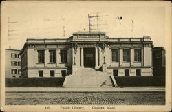 Public Library Postcard