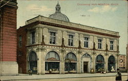 Street View of Chickering Hall Postcard