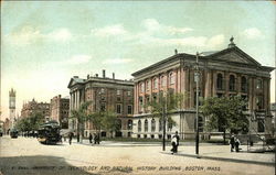 Institute of Technology and Natural History Building Boston, MA Postcard Postcard