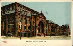 Mechanics Building Postcard