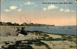 Lovers Rock & Beach Postcard