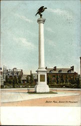 Beacon Hill Monument Boston, MA Postcard Postcard