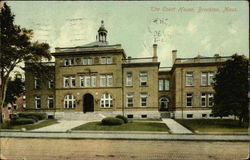 Court House Brockton, MA Postcard Postcard